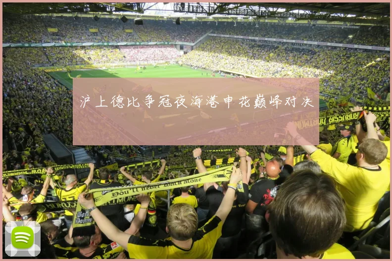 沪上德比争冠夜海港申花巅峰对决